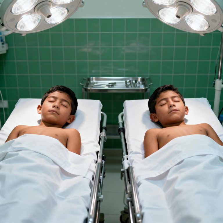 Durante la AUTOPSIA de GEMELOS, el médico oye RISAS DE NIÑOS y nota 1 DETALLE IMPACTANTE en los cuerpos…